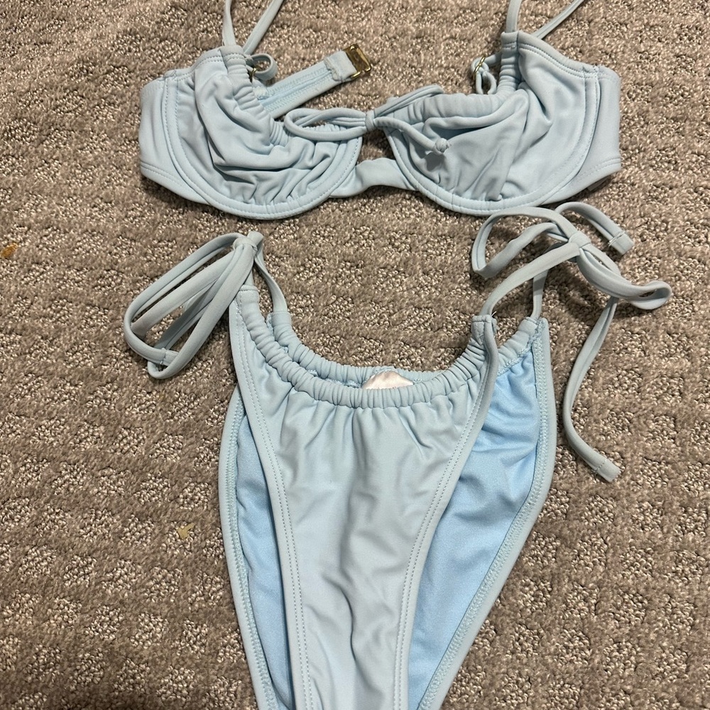 Light Blue Bikini Set